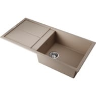 Мойка Omoikiri SUMI 100-SA (1000х500х230) врезная, тетогранит, бежевая 4993656