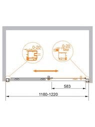������� ����� CEZARES ANIMA (1180-1220�1950) W-BF-1-120-C-Cr ������ ����������, ������� ����