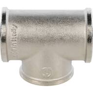 Тройник STOUT 1"ВВВ, никель,  SFT-0020-000001 — миниатюра 7