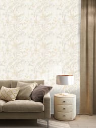 Обои виниловые на флизелине Zambaiti Trussardi VIII (0,7х10,05) рисунок, бежевые Z30335 (рул)