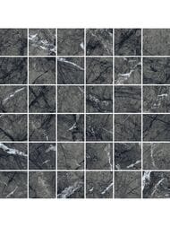 Мозаика ColiseumGres Uffizi Black Mosaico (300х300) черная (кв.м.)