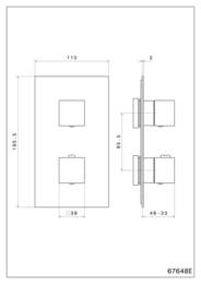 ��������� ������������ Kerama Marazzi Futura/������ ��� ����, ����������������, ���� 67648EKM.21.018