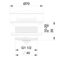������ ������ ��� ����� 1 1/2 WONZON & WOGHAND, ���� WW-SS105-CR