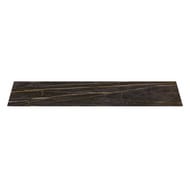 Столешница для тумбы 120 Ideal Standard CONCA 1200x505x6 керамическая, black desire marble T3972DG