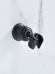 Держатель ручного душа AQUATEK Классик черный матовый AQ2407MB