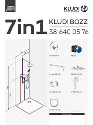 ������������ ������� ������� KLUDI BOZZ  7in1 � ��������� ��������������, ���� 386710576