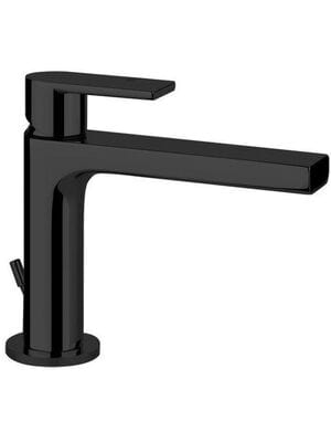 Смеситель для раковины Gessi Emporio Via Manzoni 38601.299 однорычажный, с донным клапаном, черный