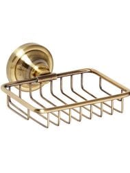 Мыльница-решетка Bemeta Retro bronz подвесная, латунь, цвет: бронза 144108167