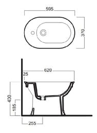 ���� ��������� Hatria Dolcevita Y0ET01 (595�370�400) � ����� ���������� ��� ���������, ����: �����