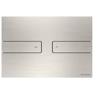 Клавиша смыва Artceram INOX 712 165х245х5,5мм, двойной смыв, нерж. сталь, цвет: сталь 712.000.BS