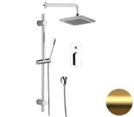 Душевая система Remer Infinity I09S07OBG, золото брашированное — миниатюра 1