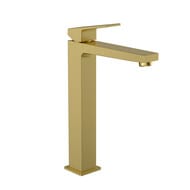 Смеситель для раковины Vitra Minimax Square однозахватный, золото браш. A4372425EXP