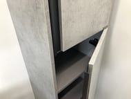 Шкаф-колонна COMFORTY Эдинбург-40 (400х1600х300) подвесной, бетон светлый 00004147998