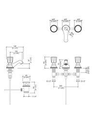 ��������� ��� ���� Devon&Devon Morris DDMR312CR �� 3 ���������, �/�. ���� ����/�����