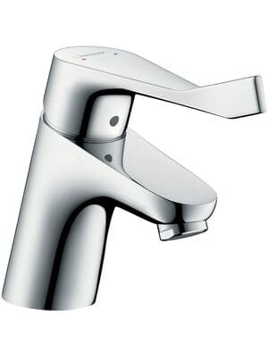 Смеситель Hansgrohe Focus 31910 для умывальника с фикс. изливом, с донным клапаном, длинная рукоятка
