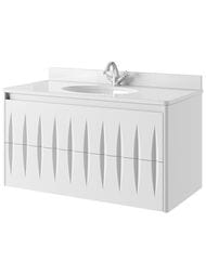 Тумба под раковину Caprigo TIBET Picco 1050х650х535 подвесная, 2 ящика, цвет белый 35214-B231