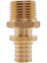 Соединитель РОСТЕРМ 20х3/4"Н, латунь, 20COUP34EXT