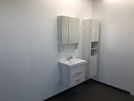 Зеркало-шкаф COMFORTY Никосия-60 (800х750х170) подвесной, без подсветки, дуб белый 00004138878