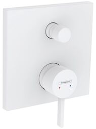 Смеситель Hansgrohe Finoris 76415700 для ванны, скрытый монтаж, матовый белый — миниатюра 1