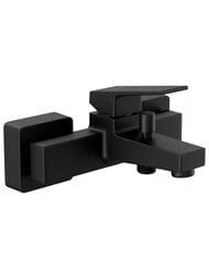 Настенный смеситель для ванны VitrA Minimax Square A4352036EXP однорычажный матовый черный латунь