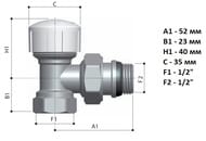 ����� ���������������� Royal Thermo ������� DE LUXE (����) 1/2" RTE 50.018