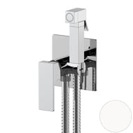 Гигиенический душ со смесителем Mariani Rebel B37185RE, белый матовый