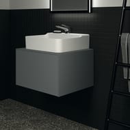 Тумба под раковину Ideal Standard CONCA (600x505x360) 1 ящик, антрацит матовый лак T3982Y2