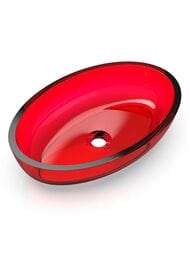 �������� Knief Oval Shape (550�370�130) ���������, ����: 05 Wine Red, 0700-070-05