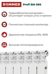 �������� ��������������� ROMMER Profi BM 500 12 ������, RBM-1210-050012