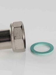 Полусгон VALTEC 3/4"В х 3/4"Н прямой с накидной гайкой, VTr.613.N.0505