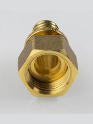Соединитель VALTEC аксиальный, 16х1/2"В, с накидной гайкой, латунь CW614N, VTm.422.G.001604
