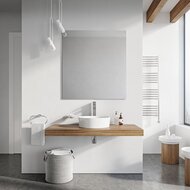 Умывальник RAVAK UNI 400 SLIM (400х400х120) без перелива, белый — изображение 4