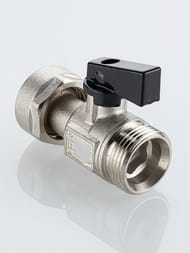Кран шаровой VALTEC BASE-ГОСТ неполнопроходной коллекторный DN15 PN16 3/4"(EK) VTc.720S.NE.0005