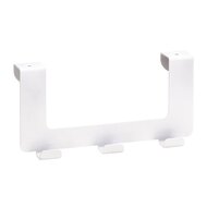 Дверная вешалка, 3 крючка Bemeta White (Вайт) 101106224, белый