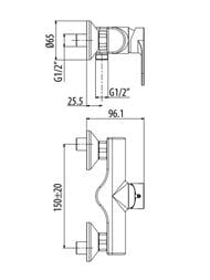 ��������� GATTONI H20mix7000 70025/70NO ��� ����, ���������, ������ ���