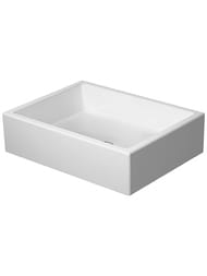 Раковина Duravit Vero Air 500х380 шлифованная, без отверстия под смеситель, без перелива 2351500000