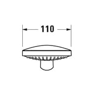 ����� ��� ���� Duravit UV0652016010 MinusFlow, 3 ������, ������ 9 �/���., ����
