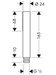 ������ ��� Axor Starck 10531340 ���� ��� ����� (�������), ����. ������ ����