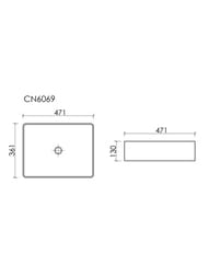 �������� ��������� Ceramicanova Element 361�471�130 �������������,��� ��������,������ ���. CN6069MB