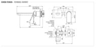 Смеситель для раковины Remer Infinity I15PLXV, сталь — миниатюра 2
