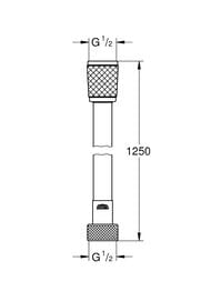 ������� ����� Grohe Relexaflex 1250��, AntiFold ������ �� ������, �������, ����: ���� 28150002