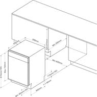 ������������� ������ De Dietrich (598�815�550) ������������, �� 14 ���������� DCJ422QSX