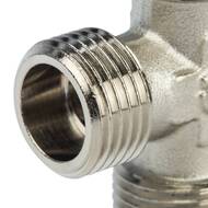 Тройник STOUT 3/4"ННН, никель,  SFT-0018-343434