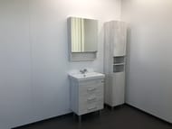 Зеркало-шкаф COMFORTY Никосия-60 (800х750х170) подвесной, без подсветки, дуб белый 00004138878