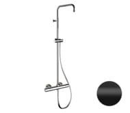 Душевая система термостатическая Remer Elegance EQ32ASSDNO, черный матовый — миниатюра 1