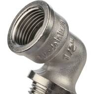 Угол с упором STOUT 1/2"ВН, никель,  SFT-0016-000012