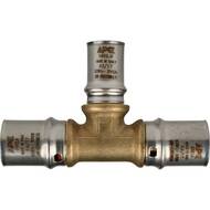 Тройник переходной STOUT 20x16x20 для металлопластиковых труб прессовой SFP-0005-201620