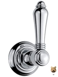 Внешняя часть Nicolazzi Termostatico запорного вентиля 3/4", ручка El Capitan, бронза 4912BZ69