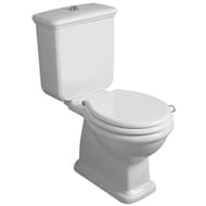 Унитаз-компакт Simas LANTE (385х705х840) верт. выпуск, белый/хром LA07bi+LA09bi+D25CR