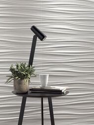 Плитка настенная Atlas Concorde 3D Wall Design Ribbon White Matt (400х800) белая, 8SBW (кв.м.)